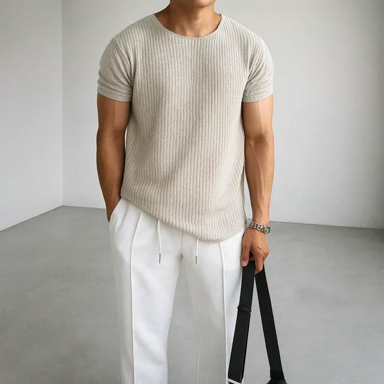 Chic Knitted T-Shirt
