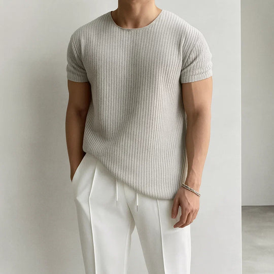 Chic Knitted T-Shirt