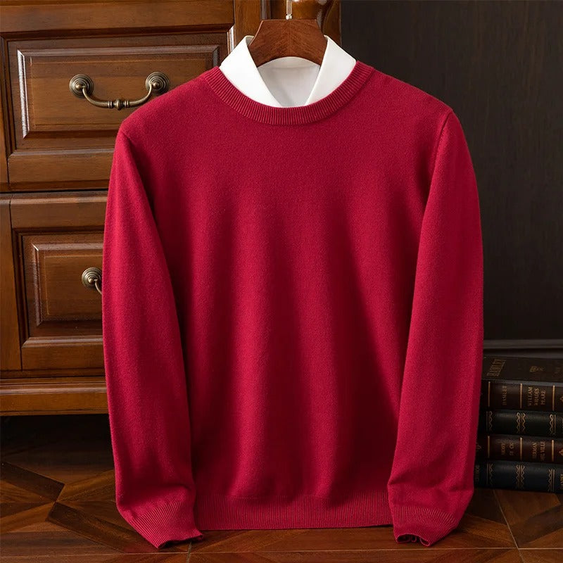Stilvolle Wollpullover