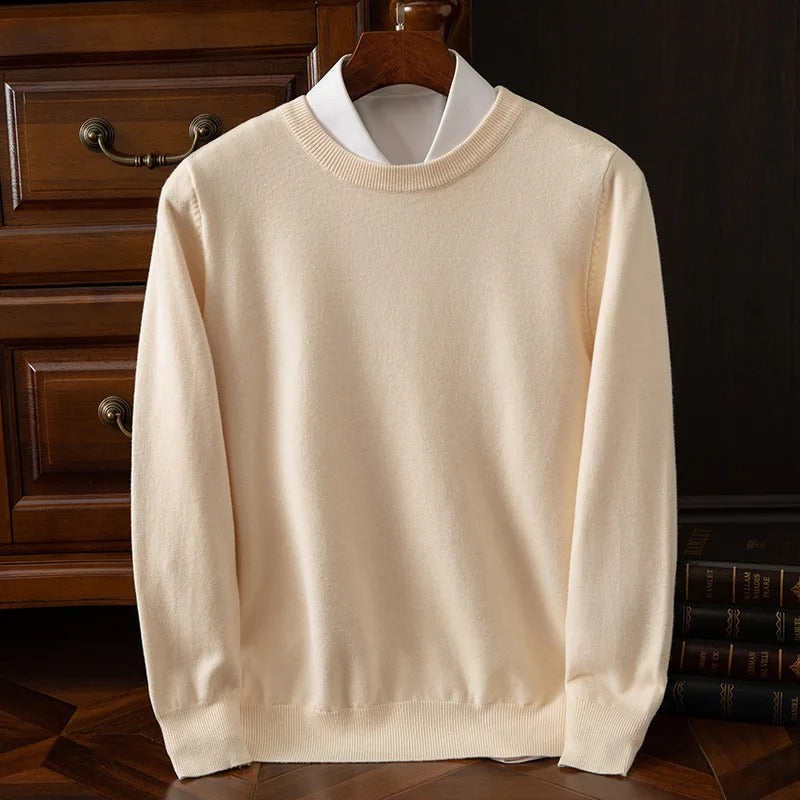 Stilvolle Wollpullover