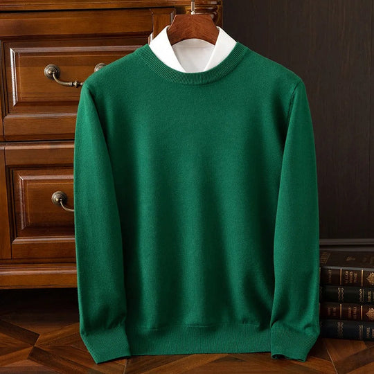 Stilvolle Wollpullover